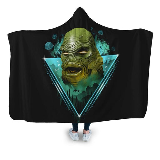 Rad Creature Hooded Blanket - Adult / Premium Sherpa