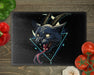Rad Devil Cat Cutting Board