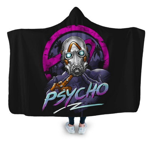 Rad Psycho Hooded Blanket - Adult / Premium Sherpa