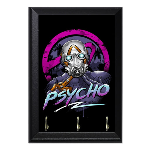 Rad Psycho Wall Plaque Key Holder - 8 x 6 / Yes
