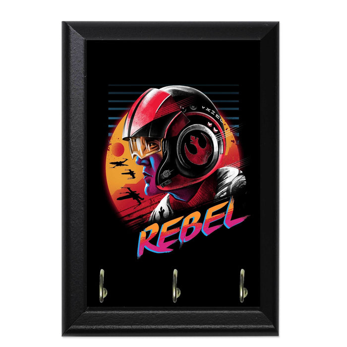 Rad Rebel Decorative Wall Plaque Key Holder Hanger