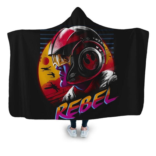 Rad Rebel Hooded Blanket - Adult / Premium Sherpa