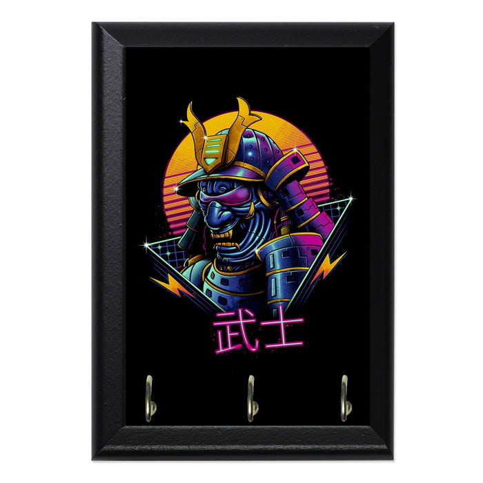 Rad Samurai Wall Plaque Key Holder - 8 x 6 / Yes