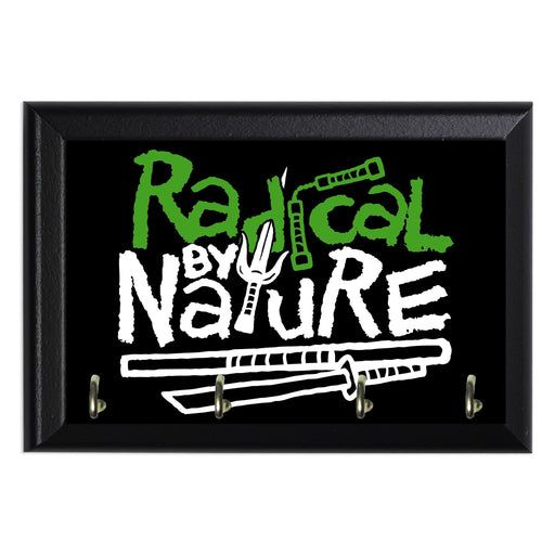 Radical By Nature Key Hanging Plaque - 8 x 6 / Yes
