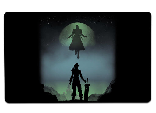 Raise Your Sword Large Mouse Pad