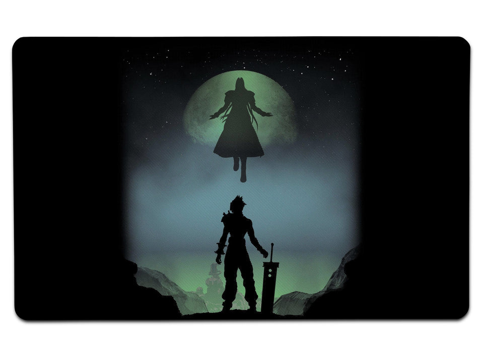 Raise Your Sword Large Mouse Pad