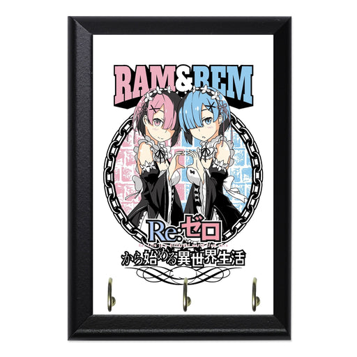 Ram Rem 2 Key Hanging Plaque - 8 x 6 / Yes