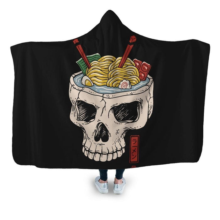 Ramen Brain Hooded Blanket - Adult / Premium Sherpa