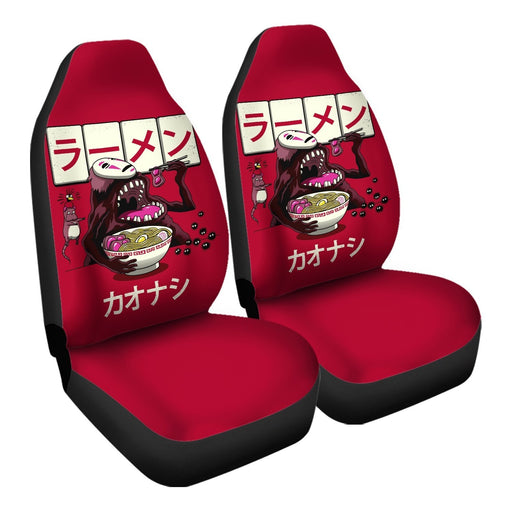 Ramen Kaonashi Car Seat Covers - One size