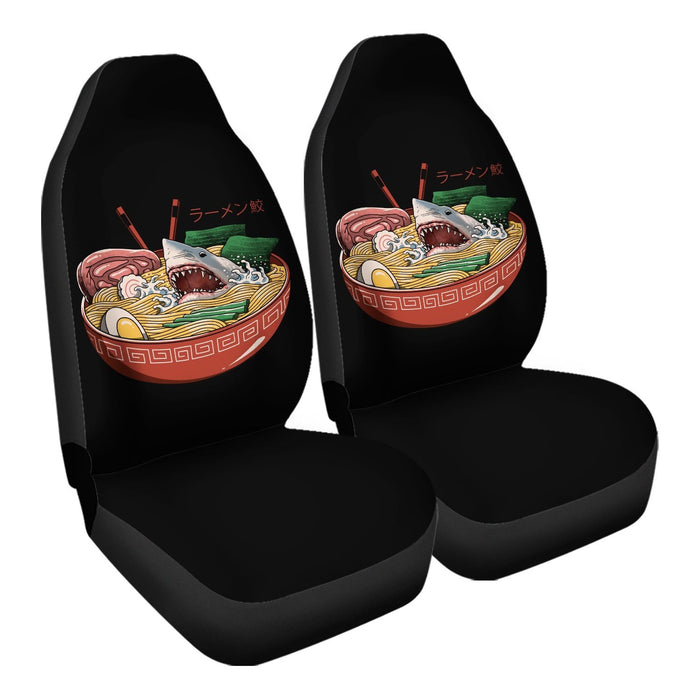 Ramen Shark Car Seat Covers - One size