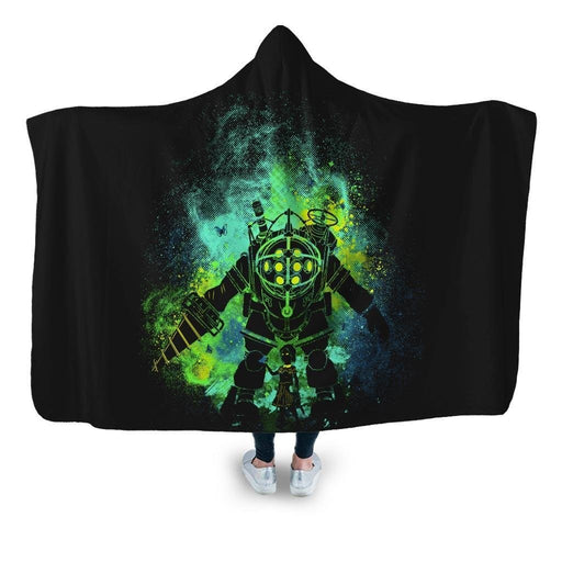 Rapture Art Hooded Blanket - Adult / Premium Sherpa