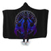 Raven Shadow Hooded Blanket - Adult / Premium Sherpa
