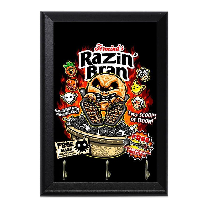 Razin Bran Decorative Wall Plaque Key Holder Hanger - 8 x 6 / Yes