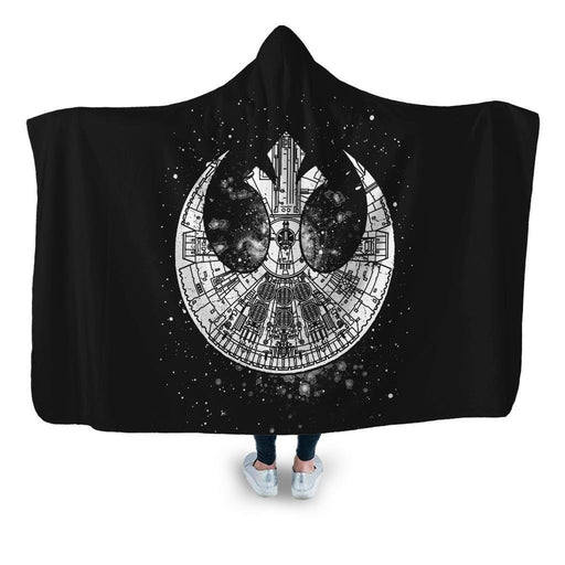 Rebel Alliance Tostadora Hooded Blanket - Adult / Premium Sherpa