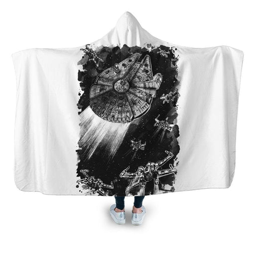Rebel Assault Hooded Blanket - Adult / Premium Sherpa