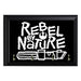 Rebel By Nature Key Hanging Plaque - 8 x 6 / Yes