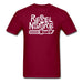 Rebel By Nature Unisex Classic T-Shirt - burgundy / S