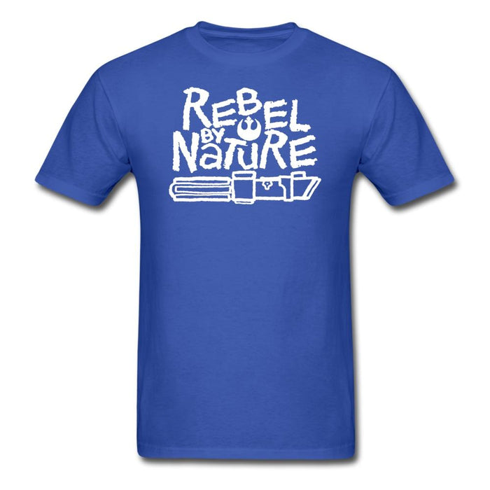 Rebel By Nature Unisex Classic T-Shirt - royal blue / S