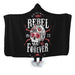 Rebel Forever Hooded Blanket - Adult / Premium Sherpa