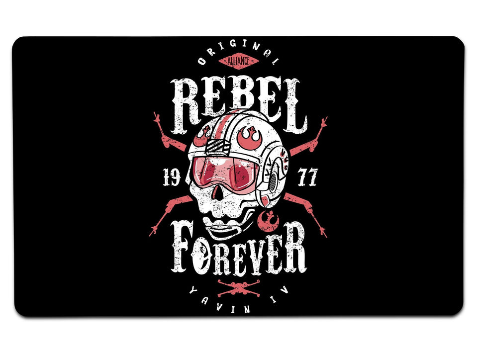Rebel Forever Large Mouse Pad
