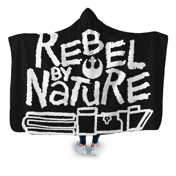 Rebel Hooded Blanket - Adult / Premium Sherpa