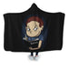Recess annotations Hooded Blanket - Adult / Premium Sherpa