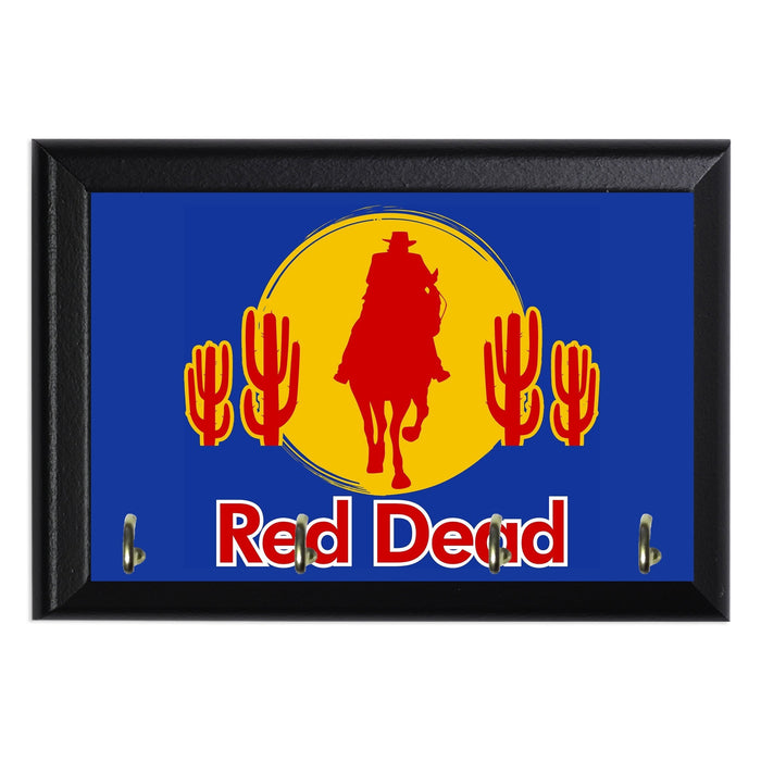 Red Dead Key Hanging Plaque - 8 x 6 / Yes