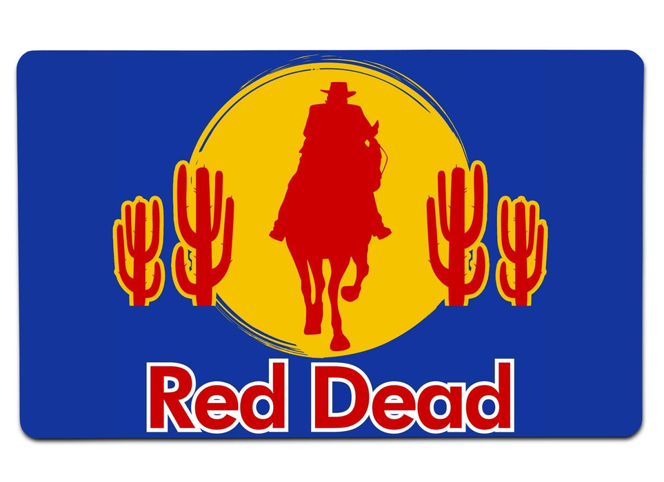 Red Dead Large Mouse Pad