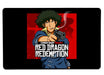 Red Dragon Redemption Large Mouse Pad