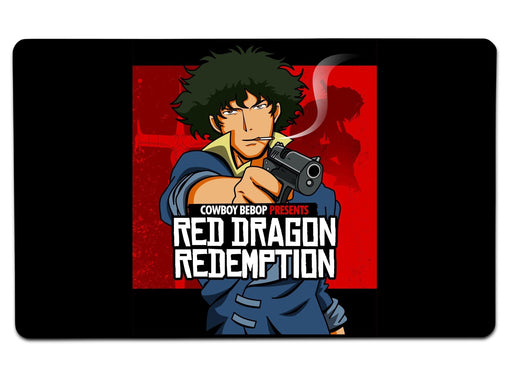 Red Dragon Redemption Large Mouse Pad