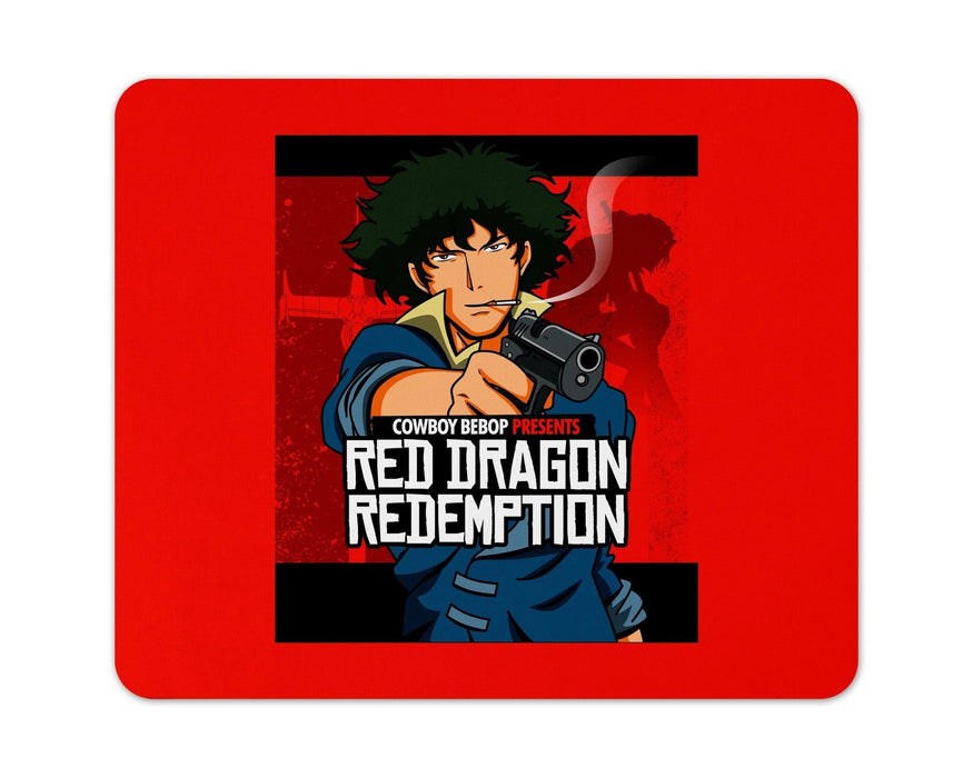 Red Dragon Redemption Mouse Pad