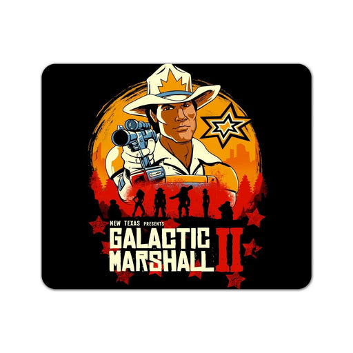 Red Galactic Marshall Ii Mouse Pad