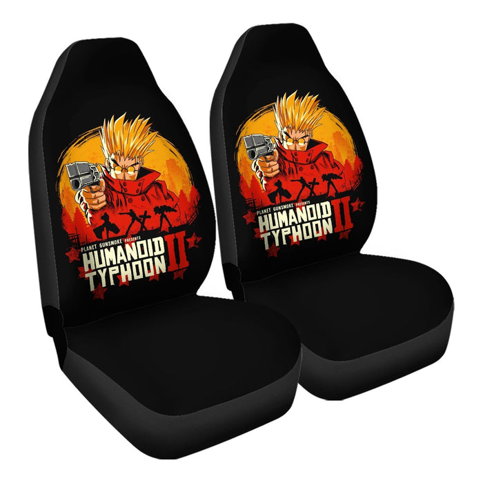 Red Humanoid Typhoon Ii Car Seat Covers - One size