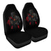 Red Knight Car Seat Covers - One size