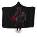 Red Knight Hooded Blanket - Adult / Premium Sherpa