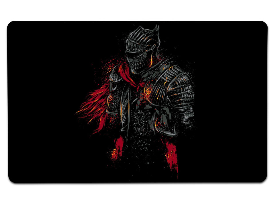 Red Knight Large Mouse Pad
