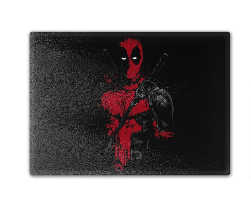 Red Mercenary Cutting Board