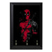Red Mercenary Key Hanging Plaque - 8 x 6 / Yes
