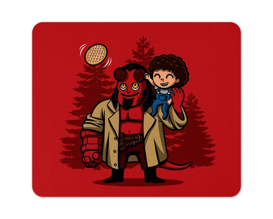 Red Rad Dad Mouse Pad