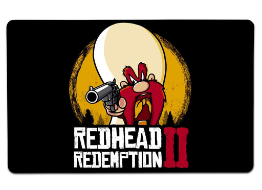 Redheadredemption Large Mouse Pad