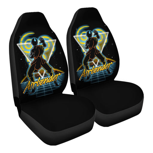 Retro Airbender Car Seat Covers - One size