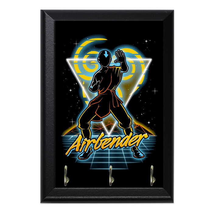 Retro Airbender Key Hanging Wall Plaque - 8 x 6 / Yes