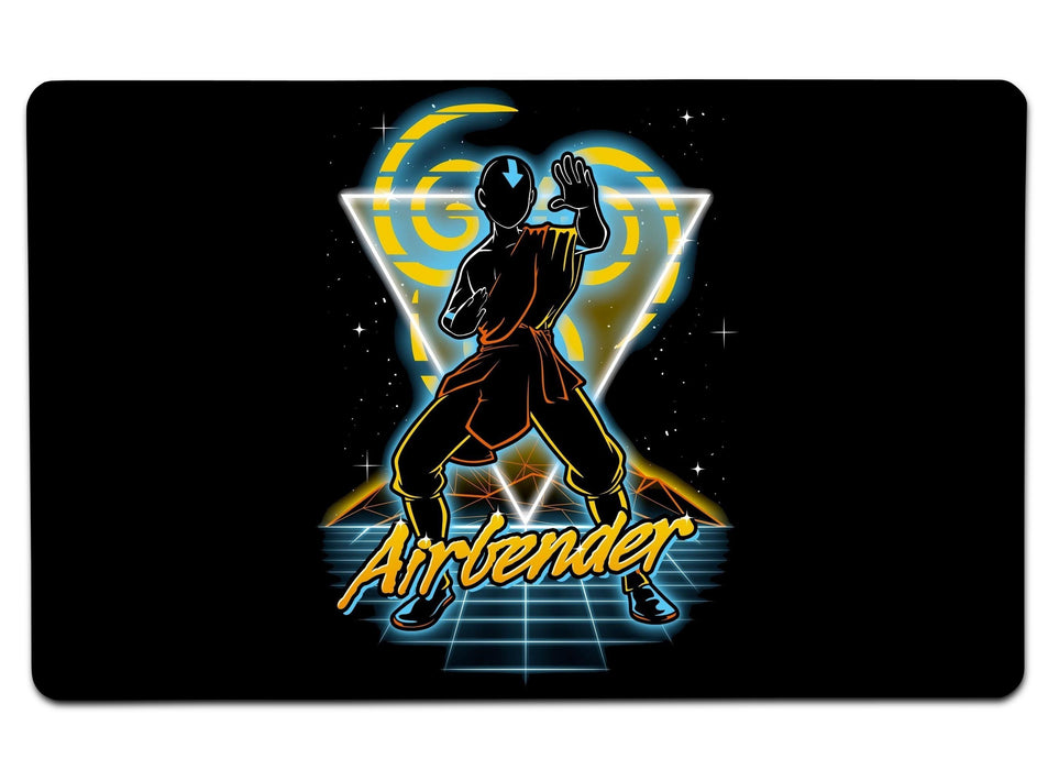 Retro Airbender Large Mouse Pad