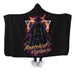 Retro Anarchist Vigilante Hooded Blanket - Adult / Premium Sherpa