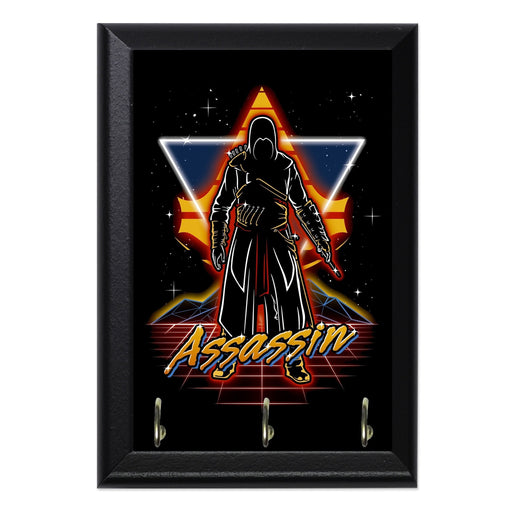 Retro Assassin Key Hanging Wall Plaque - 8 x 6 / Yes