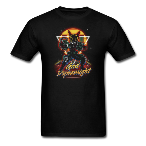 Retro Bakugo My Hero Academia Unisex Classic T-Shirt - black / S