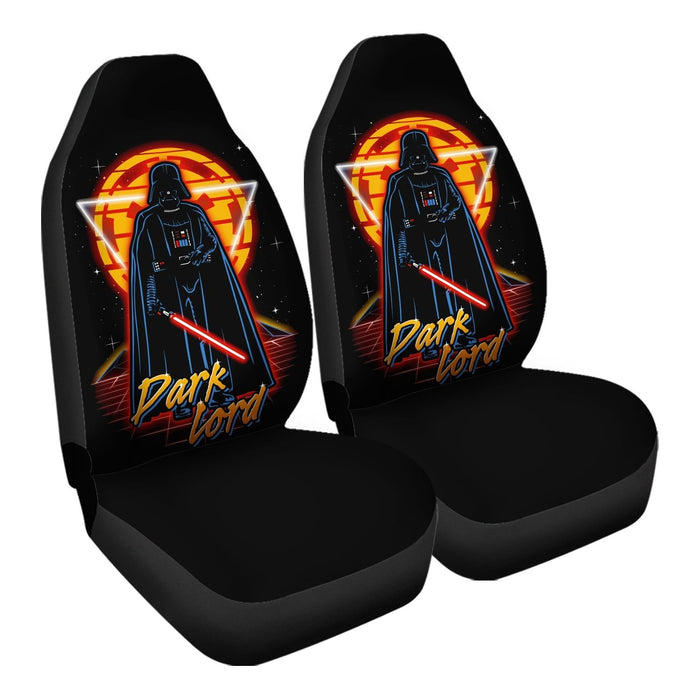 Retro Dark Lord Car Seat Covers - One size