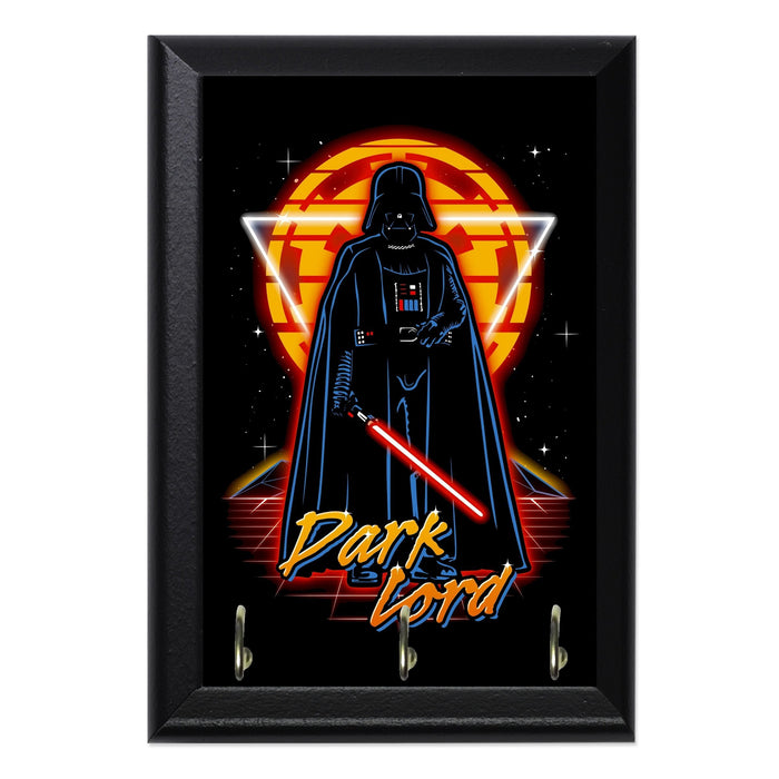 Retro Dark Lord Key Hanging Wall Plaque - 8 x 6 / Yes