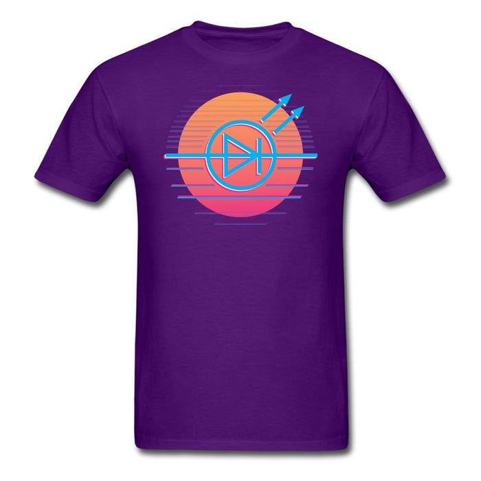 Retro Electronics Unisex Classic T-Shirt - purple / S