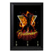 Retro Firebender Key Hanging Wall Plaque - 8 x 6 / Yes